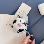 Wholesale Cute Design Cartoon Silicone Cover Skin for Airpod (1 / 2) Charging Case (Cow)